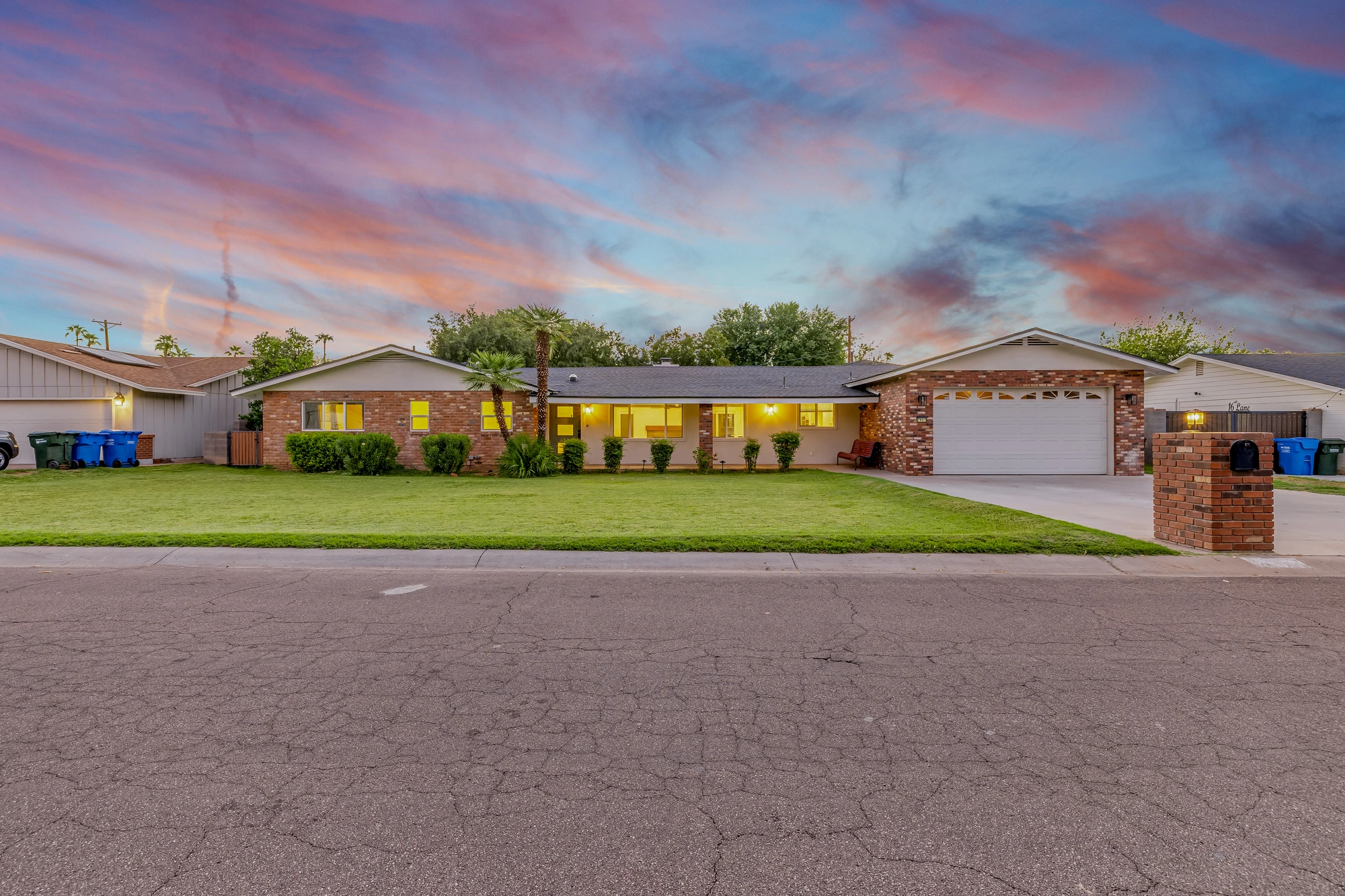 After — professionally edited real estate photograph